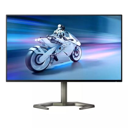 Монитор Philips Evnia 27M1F5500P, 27" NanoIPS WLED, 2560x1440@240Hz, 1ms GtG, 450 cd/m2, 1000:1, Mega Infinity DCR, Adaptive Sync, FlickerFree, Low Blue Mode, Tilt, Height Adjust, Pivot, Swivel, 2xHDMI, 2xDP, USB hub