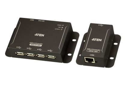 USB Extender ATEN UCE3250, 4 порта, USB 2.0, CAT 5, до 50m