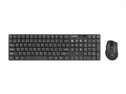 Комплект Natec Set 2 in 1 Keyboard + Mouse Wireless US Layout