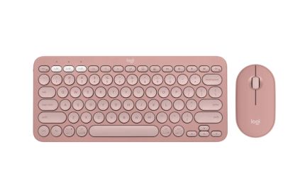 Комплект Logitech Pebble 2 Combo - TONAL ROSE - US INT'L - 2.4GHZ/BT - N/A - INTNL-973 - UNIVERSAL