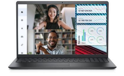 Лаптоп Dell Vostro 3520, Intel Core i3-1215U (10 MB Cache up to 4.40 GHz), 15.6" FHD (1920x1080) AG 120Hz WVA 250nits, 8GB, 1x8GB DDR4, 512GB PCIe M.2, UHD Graphics, HD Cam and Mic, 802.11ac, BG KB, Ubunto, 3Y PS