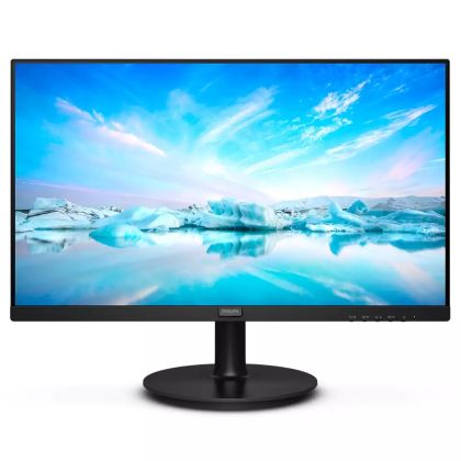 Монитор Philips 241V8LAB, 23.8" VA WLED, 1920x1080@100Hz, 4ms GtG, 1ms MPRT, 250cd m/2, 3000:1, Mega Infinity DCR, Adaptive Sync, FlickerFree, Low Blue Mode, 2Wx2, Tilt, D-SUB, HDMI