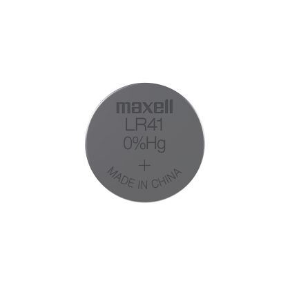 Бутонна микроалкална батерия LR41 /AG3/  10 бр./pack  цена за 1 бр.  MAXELL