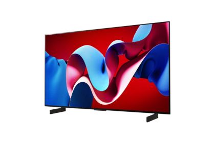 Телевизор LG OLED42C41LA, 42" UHD OLED evo, 4K (3840 x 2160), DVB-C/T2/S2, Full Cinema Screnn, Alpha 9 AI 4K Gen7, 144Hz, ThinQ AI, HDR10, VRR, NVIDIA G-SYNC, AMD FreeSync, Dolby Vision, Dolby Atmos, Wi-Fi, Bluetooth, HDMI, USB, Airplay 2, Multi View, Met