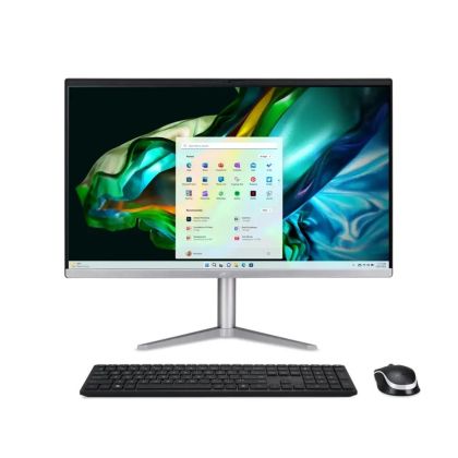 Kомпютър Acer Aspire All-In-One C24-1300, AMD Ryzen 3 7320U, 23.8" FHD, 8GB DDR5, 512GB SSD, NO OS