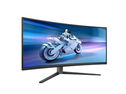 Монитор Philips Evnia 34M2C6500, 34" Curved 1800R QD-OLED, 3440x1440@175Hz, 0.03ms GtG, 1000 nit, 1 000 000:1, Mega Infinity DCR, Adaptive Sync, FlickerFree, LowBlue Mode, Tilt, Height Adjust, Swivel, 2xHDMI, DP, USB hub