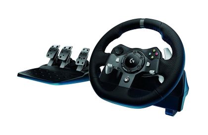 Волан Logitech Driving Force G920 за Xbox One / PC, Черен