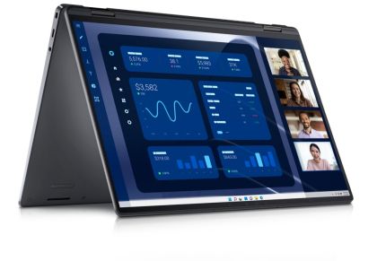 Лаптоп Dell Latitude 9450, Intel Core Ultra 7 165U (12 MB Cache, up to 4.9 GHz), 2in1, 14" QHD+(2560x1600), IPS Touch, AS,AR, 16GB on board 7467 MT/s LPDDR5X, 512 GB SSD PCIe M.2, Intel Graphics, FHD IR Cam , WiFi 7, FPR, Backlot, Win 11 Pro, 3Y PS