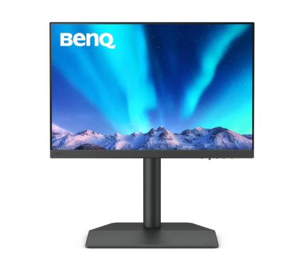 Монитор BenQ SW242Q, 24.1" IPS, 5ms, 2560x1600 QHD, 16:10, Photo. Monitor, sRGB 100%, Adobe RGB 99%, HDR10, 14-Bit 3D LUT, Delta E, 1000:1, 20M:1 DCR, 400 cd/m2, HDMI 2.0, DP 1.4, USB-C (90W), CReader, H/W calibration, HPhpon.jack, Height Adj., Pivot, Til