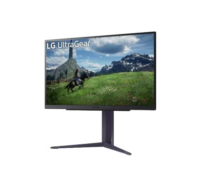 Монитор LG 27GS85Q-B, 27", UltraGear™ QHD Nano IPS, 1ms, AG, QHD (2560x1440), 200Hz, HDR 400, 1000:1, 400cd/m2, DCI-P3 98%, USB3.0 (1up/2down), AMD Free-sync, NVIDIA G-Sync, HDMI, DisplayPort, Height adjustment, Tilt, Pivot, Headphone Out, Black