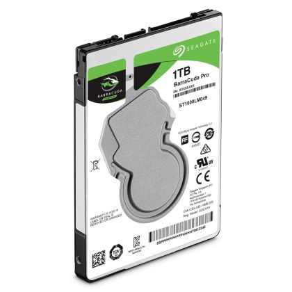 Хард диск за лаптоп SEAGATE BarraCuda, 1 TB, 128MB, SATA 6Gb/s, ST1000LM049