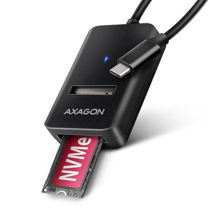 Dock U3-C M.2 NVMe + SATA SSD, AXAGON ADM2-CM