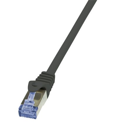 Patch cable S/FTP Cat.6a 2m, Black, CQ3053S