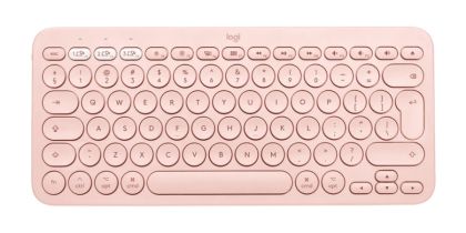 Клавиатура Logitech K380 for Mac Multi-Device Bluetooth Keyboard - US Intl - Rose