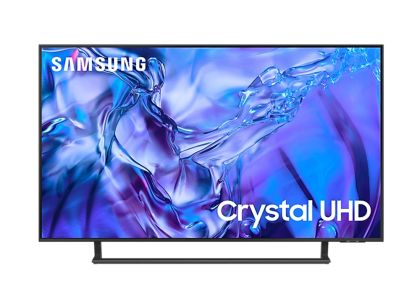 Телевизор Samsung 43" 43DU8572 AI 4K UHD LED TV, SMART, 3xHDMI, 2xUSB, Wi-Fi 5, Bluetooth 5.2, Frameless, Black