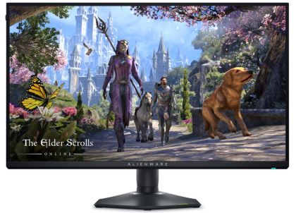 Монитор Dell Alienware AW2725QF, 27" LED Anti-Glare, IPS, 0.5 ms GtG, AMD FreeSync Premium Pro, NVIDIA G-SYNC, 1000:1, 500 cd/m2, 4K UHD (3840 x 2160), 180Hz, 100% sRGB, 95% DCI-P3 ,HDMI, DP, USB 3.2 hub, USB-C, PIP, PBP, Height Adjustable, Pivot, Swivel,