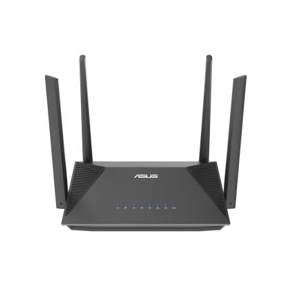 Безжичен рутер ASUS RT-AX52 AX1800 Dual Band WiFi 6 (802.11ax), AiMesh Compatible, Buil-in VPN