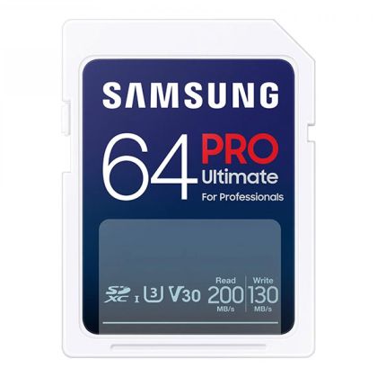 Micro SDXC 64GB 200/130MB, V30,Samsung ProUltimate