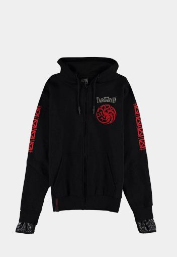 Суичър DIFUZED GOT - House Of The Dragon - Men&#039;s Hero Item Zipper, M