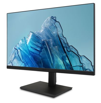 Монитор Acer Vero B277Ebmiprxv, 27" IPS LED ZeroFrame, FHD (1920x1080), FreeSync 100Hz, 4ms (GTG), 100M:1, 250nits, 99% sRGB, HDMI, VGA, DP, Speakers, Audio in/out, Flicker-Less, BlueLightShield, Hgt. Adj, Swivel, Pivot, Energy Star, EPEAT Silver, Black