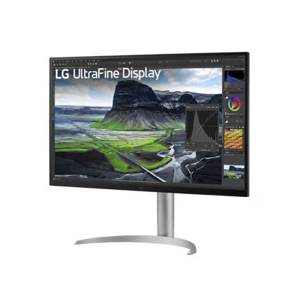 Монитор LG 32UQ850V-W, 31.5"  IPS, 5ms GtG, 2000:1, 400cd/m2, UHD 4K (3840 x 2160), FreeSync, HDR 10, DCI-P3 98%, USB Type-C (PD 90W), USB HUB, HDMI, DisplayPort, Height Adjustable, Swivel, Tilt, LG Calibration Studio, Speakers 5W x 2,  Black