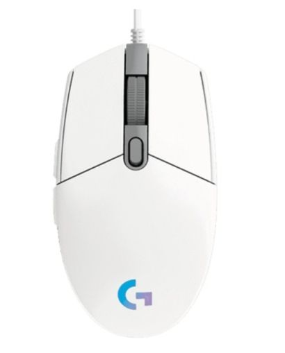 Мишка Logitech G102 Mouse, Lightsync RGB, 8000 DPI, 6 Programmable Buttons, White