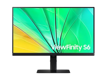 Монитор Samsung 24D600 24" IPS LED, 2560x1440, 350 cd/m2, PBP, PIP, 3xUSB 3.0, Display Port 1.4, 2xHDMI 2.2, Black