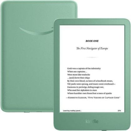 eBook четец Kindle Touch 6", 16GB, 2024, 11 генерация, Matcha