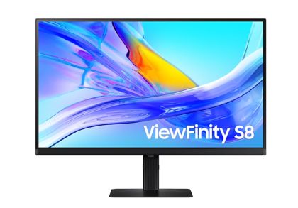 Монитор Samsung 27D800  27" VA LED, 3840x2160 PBP, PIP, USB-C 90W, USB 3.0, DP, HDMI Black