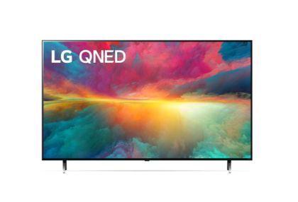 Телевизор LG 50QNED773RB, 50" 4K QNED HDR Smart TV, 3840x2160, DVB-T2/C/S2, Alpha 5 AI 4K Gen6, HDR10/HLG, webOS 23 ThinQ, 4K Upscaling, WiFi 5, Voice Controll, Bluetooth 5.0, AirPlay 2, LAN, CI, HDMI, SPDIF,USB Input, 2 pole Stand, Black