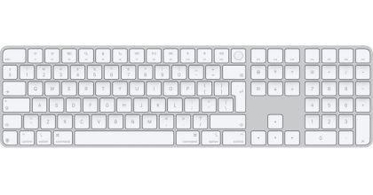 Клавиатура Apple Magic Keyboard (2024) w Touch ID and Numeric Keypad - International English - White Keys