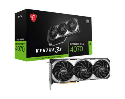 MSI RTX4070 VENTUS 3X E1 12 OC