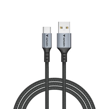 Кабел Verbatim Sync & Charge USB-A to USB-C 18W 120 cm