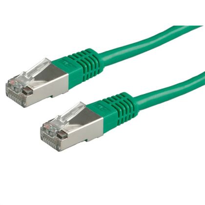 Patch cable FTP Cat. 5e 5m, Green, 21.15.0163
