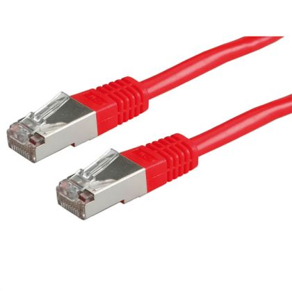 Patch cable FTP Cat. 5e 1m, Red, 21.15.0131