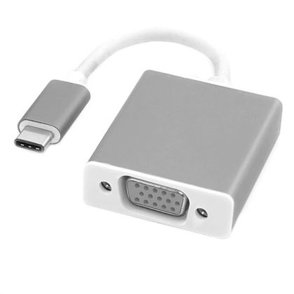 USB3.2 type C to VGA Adapter,M/F,Roline 12.03.3203