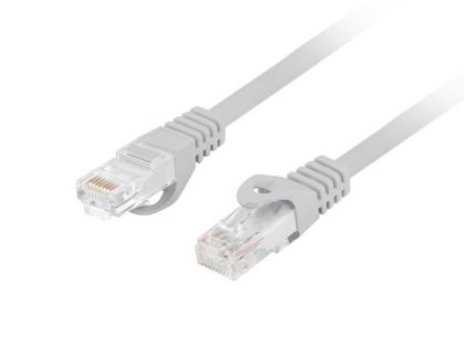 Кабел Lanberg patchcord CAT.6 utp lszh cu 1.5m grey fluke passed