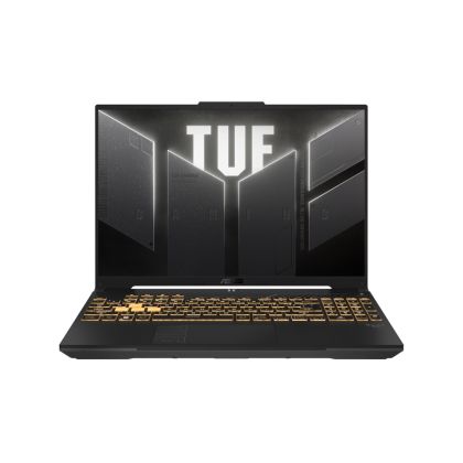 Лаптоп Asus TUF F16 FX607VU-RL048, Intel Core 5 210H 2.2 GHz (12MB Cache, up to 4.8 GHz, 8 cores, 12 Threads)16" WUXGA (1920X1200) 16:10 300nits Anti-Glare NTSC:45,144 Hz, 16GB DDR5 5200 Mhz ,1TB PCIe 4.0,RTX4050A6GB GDDR6, Wi-Fi 6(802.11ax)Backlit kbd., 