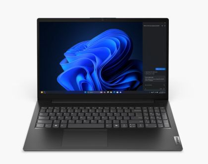 Лаптоп Lenovo V15 G5 Intel Core 7 240H (up to 4.0GHz, 24MB), 16GB DDR5-5200, 512GB SSD, 15.6" FHD (1920x1080) TN, AG, Intel Graphics, HD 720p Cam, WLAN, BT, Black, DOS, 2Y