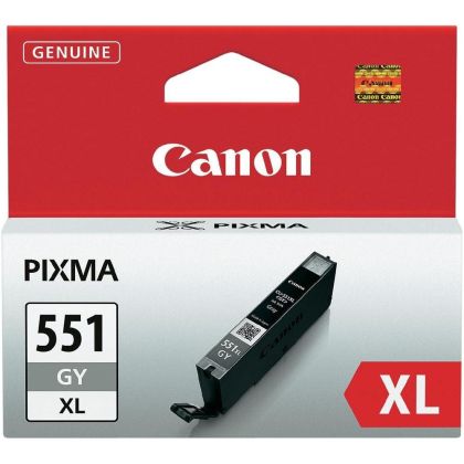 Консуматив Canon CLI-551XL GY + Canon Plus Glossy II PP-201, 10x15 cm, 100 sheets