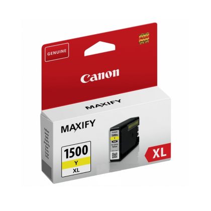 Консуматив Canon PGI-1500XL Y + Canon Plus Glossy II PP-201, 10x15 cm, 100 sheets + Canon Plus Glossy II PP-201, 10x15 cm, 100 sheets