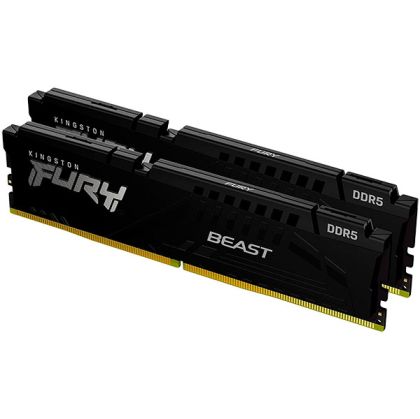 RAM D5 16G 2x8 5200, Kingston Fury Beast Black