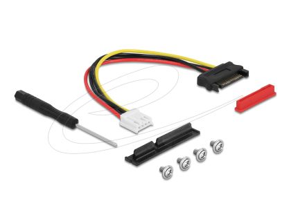 Delock Адаптер с 20 см кабел за свързване на  PCIex4 с M.2