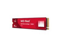 WD Red SSD SN700 NVMe 4TB M.2 2280 PCIe Gen3 8Gb/s internal drive for NAS devices POWERED BY SANDISK