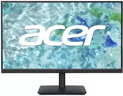 Монитор Acer Vero V247YGbmipx, 23.8'' FHD (1920x1080) IPS, ZeroFrame, 120Hz, 4ms (GTG), AdaptiveSync, 250nits, HDMI,Speakers, DP, VGA, Audio In/Out, VisionCare 2.0, Energy Class C, Black, 3Y