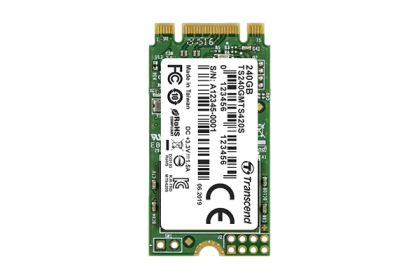 Твърд диск Transcend 120GB, M.2 2242 SSD 420S, SATA3, TLC