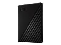 WD My Passport 1TB portable HDD USB 3.0 USB 2.0 compatible Black Retail