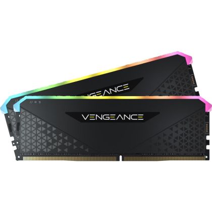 Памет Corsair Vengeance RS RGB Black 32GB(2x16GB) DDR4 3200MHz CMG32GX4M2E3200C16