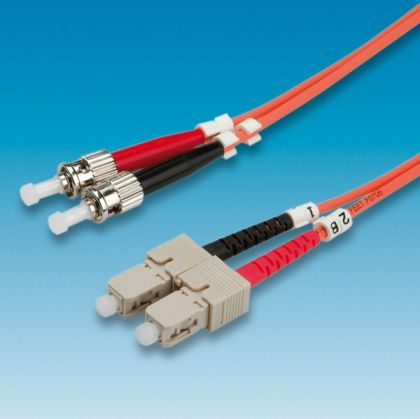 Fiber Optic 62.5-125um, ST-SC, 3m,Value 21.99.9203