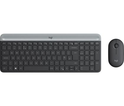 Kомплект безжични клавиатура с мишка Logitech MK470